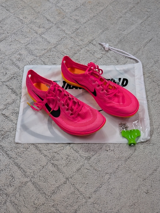 Nike ZoomX Dragonfly Hyper Pink Track Field Distance Spikes Mens 12 CV0400-600 main image 5